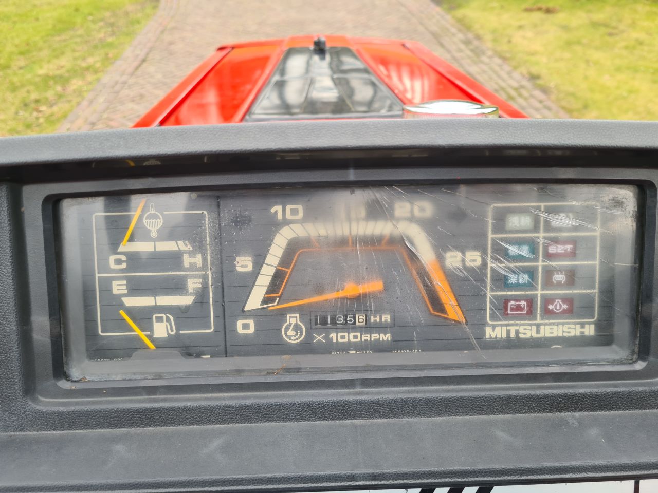 Mitsubishi MT16 minitrekker minitractor mini trekker tractor