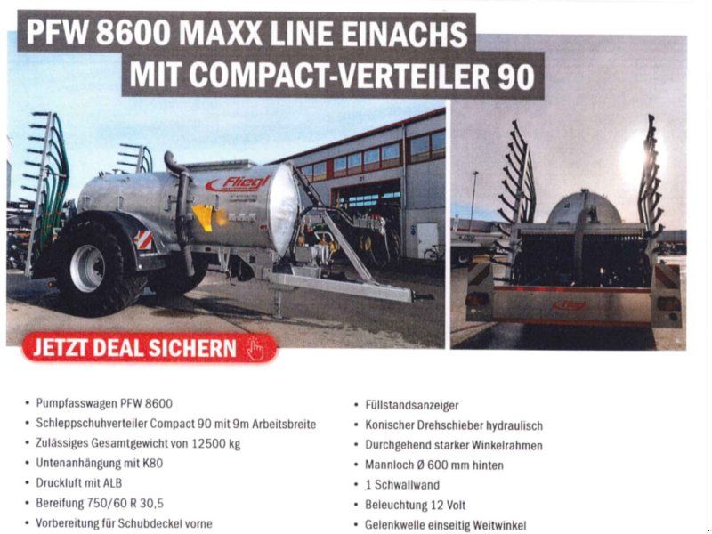 Fliegl PFW 8600 MAXX Line + Compact 90