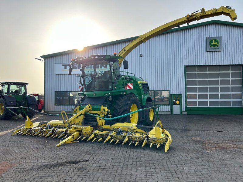 John Deere 9900 mit Kemper 375