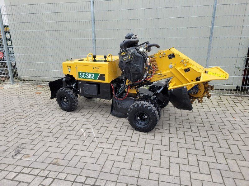 VERMEER SC 382 mit HBC-Funksteuerung