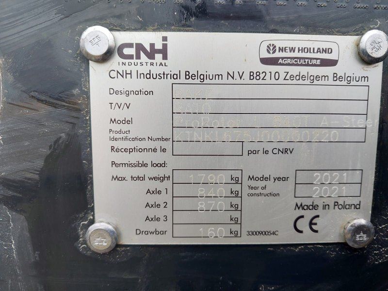 New Holland Seiten ProRotor L 640T