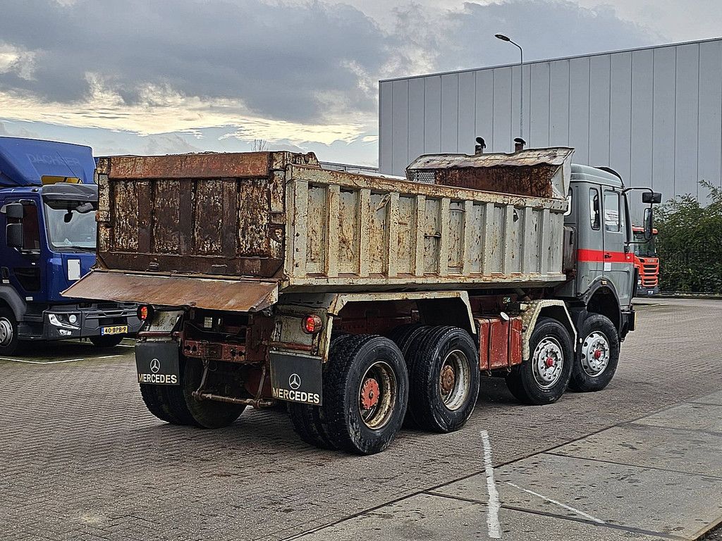 MERCEDES-BENZ 3335 K 8x4 full steel man.
