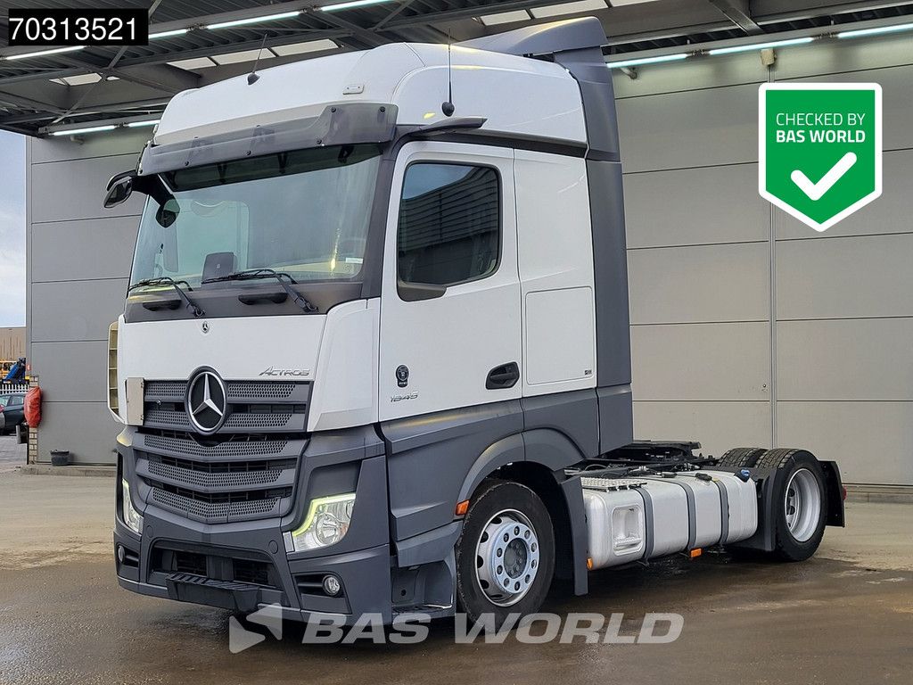 Mercedes Actros 1845 4X2 Bigspace Lowdeck Mirrorcam 2x Tank