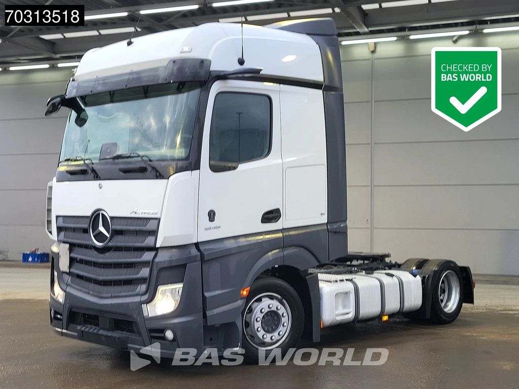 Mercedes Actros 1845 4X2 Bigspace Lowdeck Mirrorcam 2x Tank
