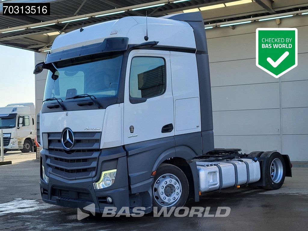 Mercedes Actros 1845 4X2 Bigspace Lowdeck Mirrorcam 2x Tank