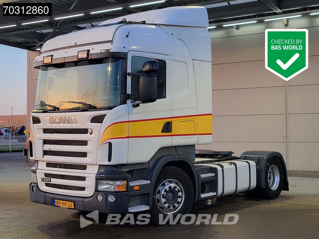 Scania R R420 4X2 Low-KM NL-Truck Retarder Manual 2x Tank