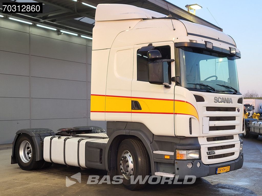 Scania R R420 4X2 Low-KM NL-Truck Retarder Manual 2x Tank