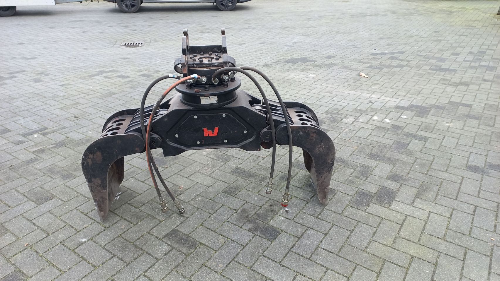 Verachtert sloop sorteergrijper