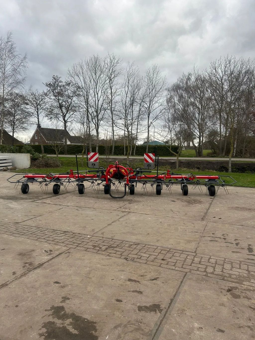 Vicon Fanex 804 Schudder schuinstelling