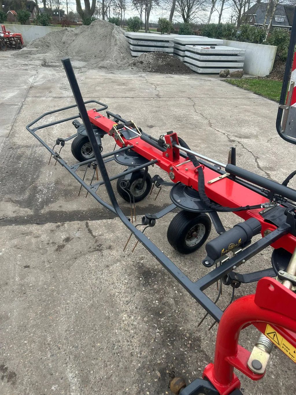 Vicon Fanex 804 Schudder schuinstelling