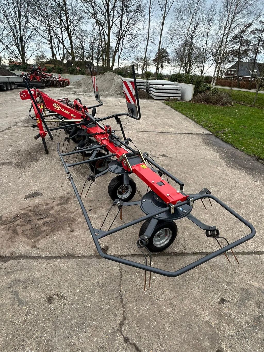 Vicon Fanex 804 Schudder schuinstelling