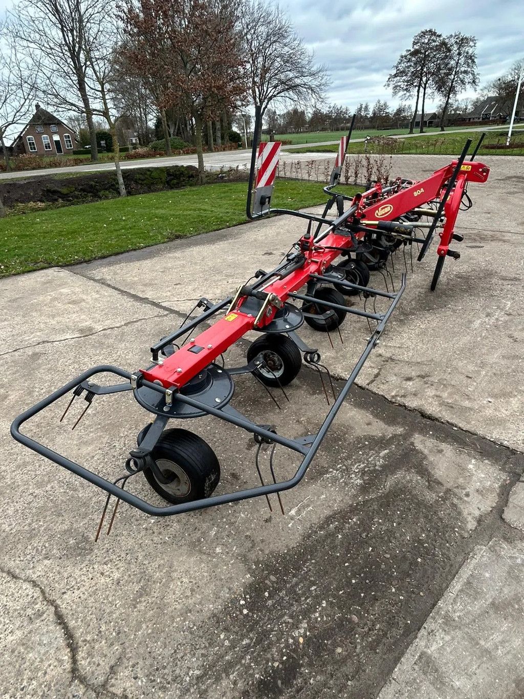 Vicon Fanex 804 Schudder schuinstelling