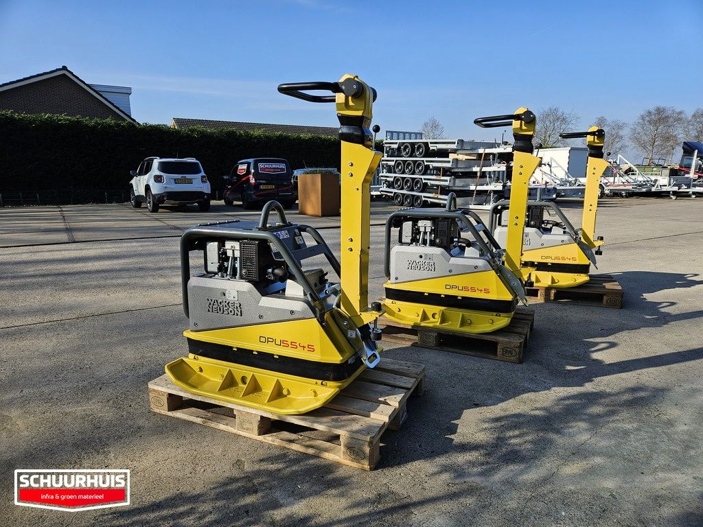 Wacker Neuson DPU5545 elektrische start urenteller
