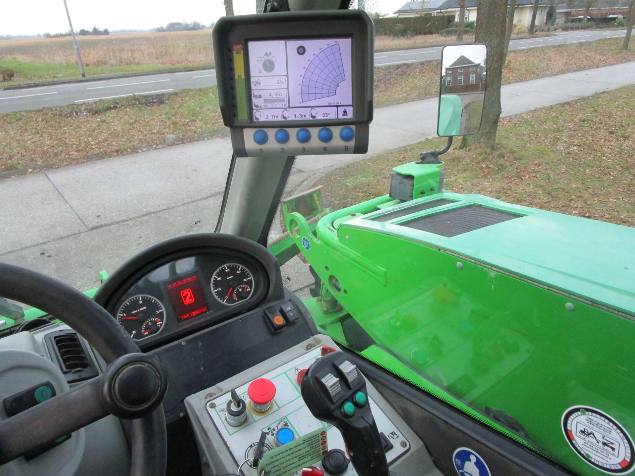 Merlo 40.17 plus 100 pk !!!!!! 3900uur werkbak bedediening