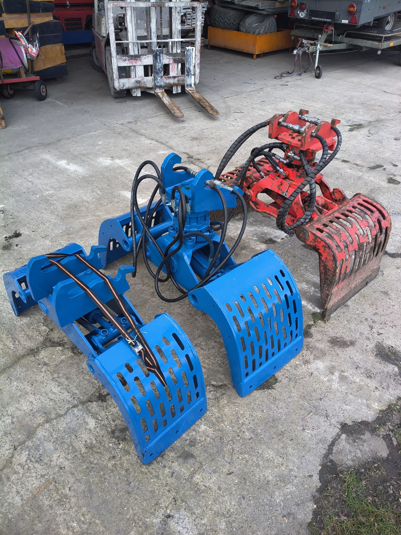 Sloop sorteergrijper cw05 vematec zijtveld dehaco verachtert