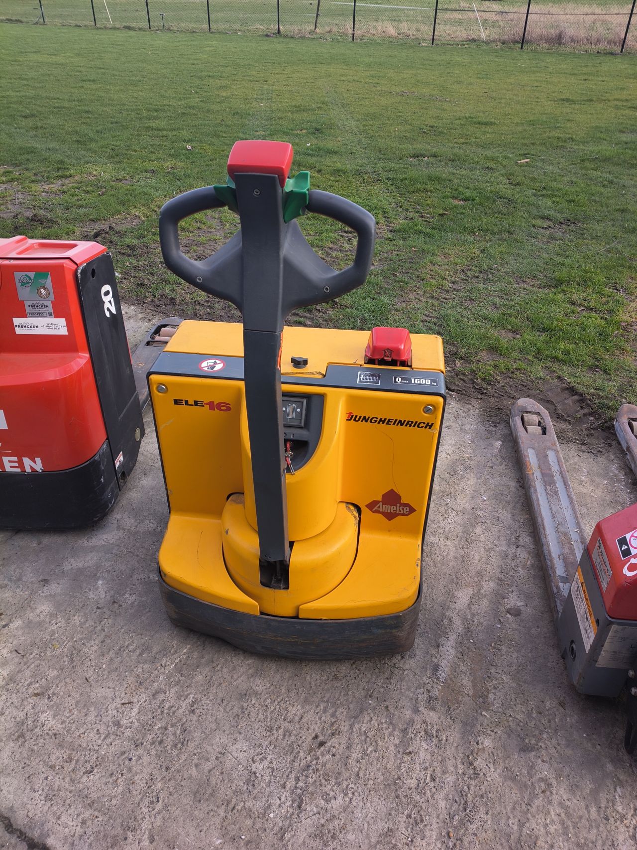 Electrische palletwagen stapelaar