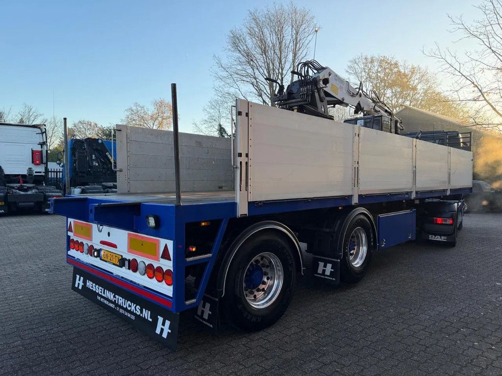 KWB Steenoplegger Kennis 16R kraan + DAF XF 440 Alcoa's 450.700KM!