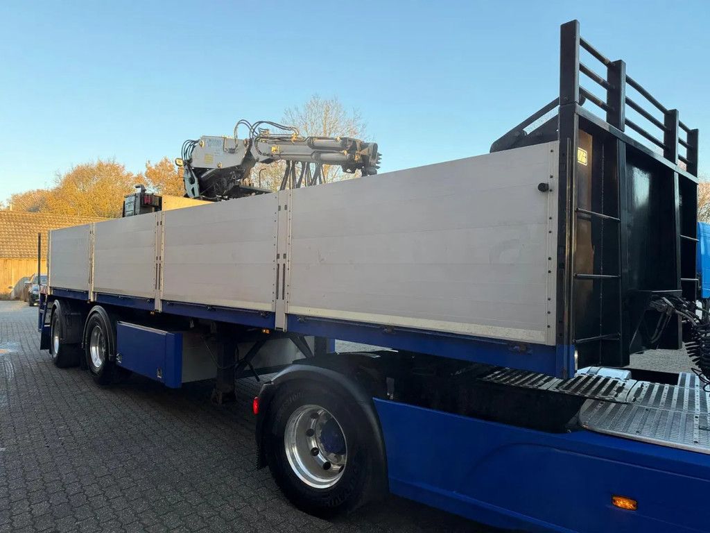 KWB Steenoplegger Kennis 16R kraan + DAF XF 440 Alcoa's 450.700KM!