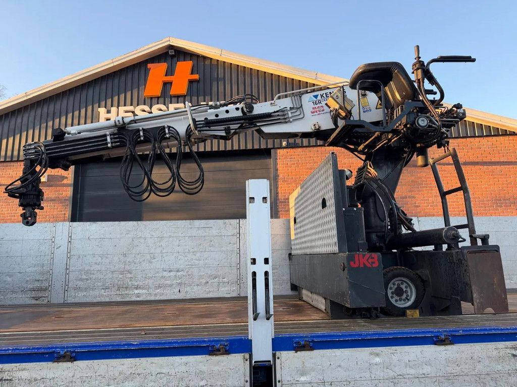 KWB Steenoplegger Kennis 16R kraan + DAF XF 440 Alcoa's 450.700KM!