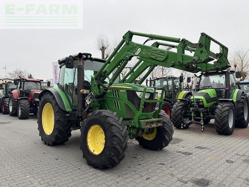 John Deere 6105r + h340