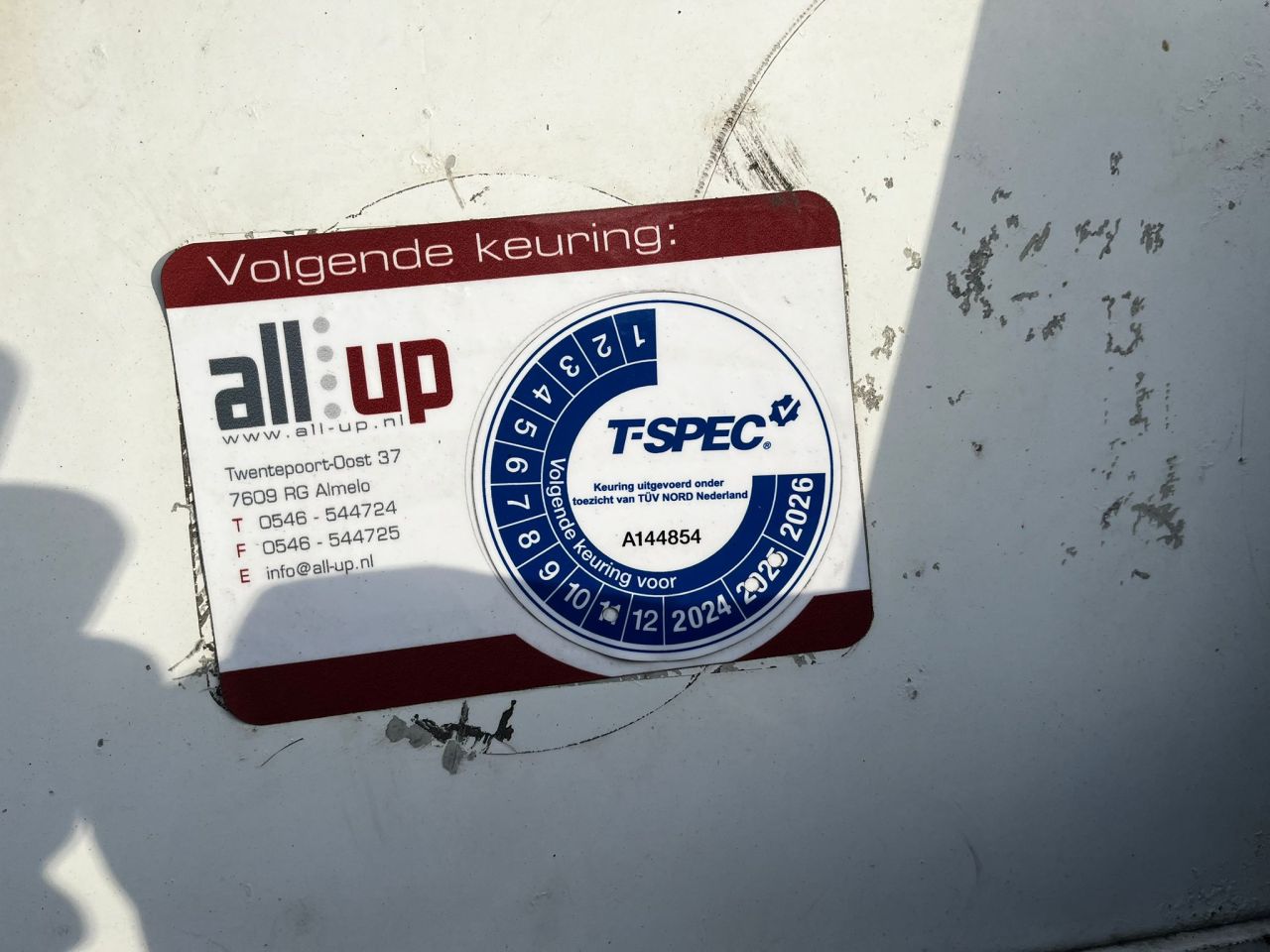 Nissan Cabstar ladderlift