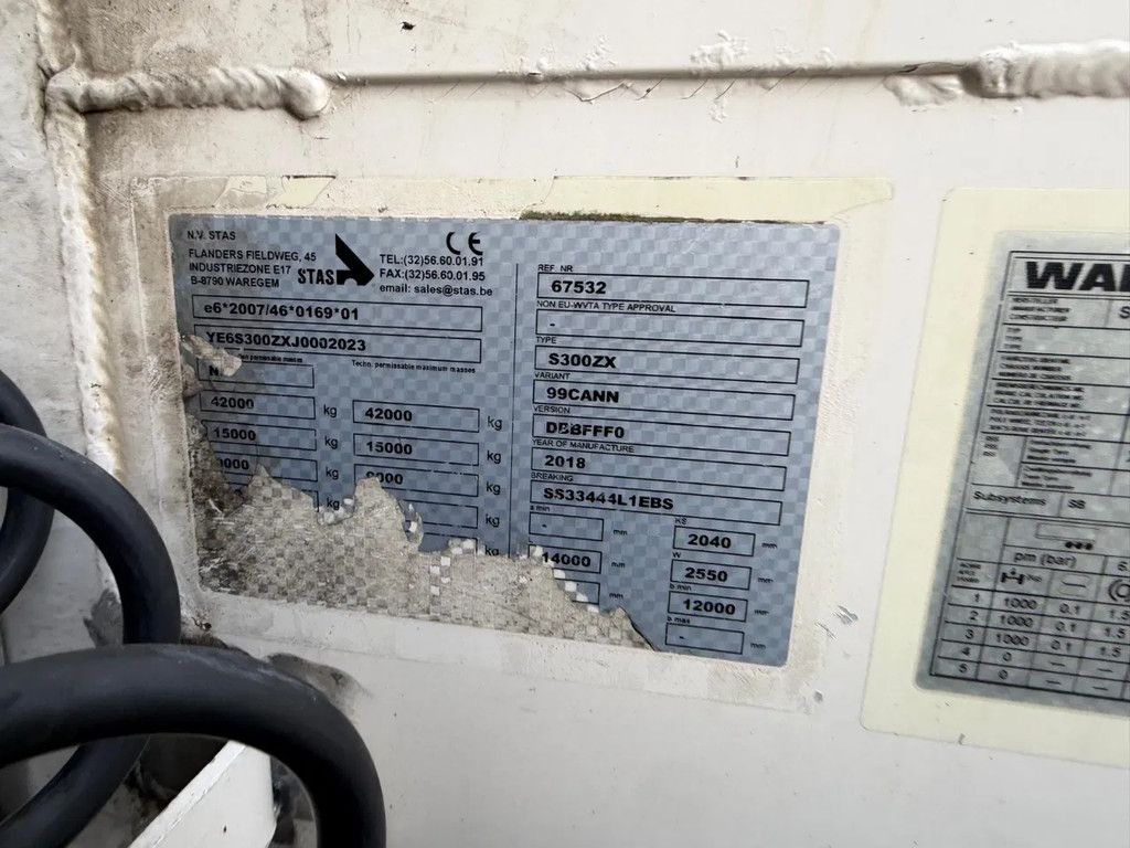 Stas S300ZX 92m3 Alcoa GMP Cargo Floor - top condition