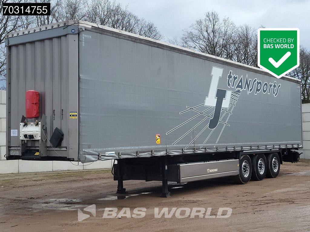 Krone SD Lifting Axle Hardwood Palletenkasten