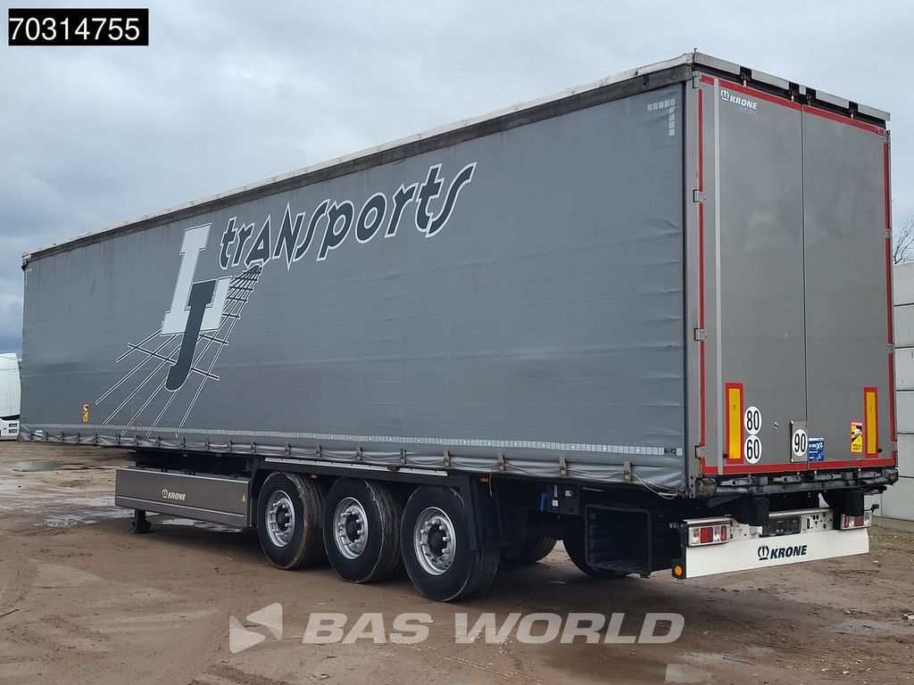 Krone SD Lifting Axle Hardwood Palletenkasten