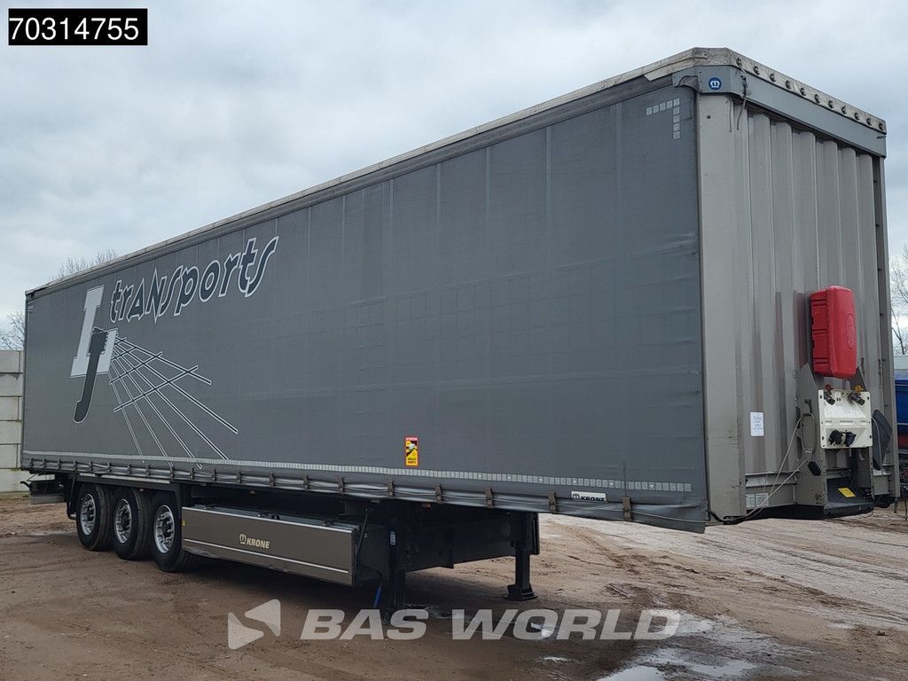 Krone SD Lifting Axle Hardwood Palletenkasten