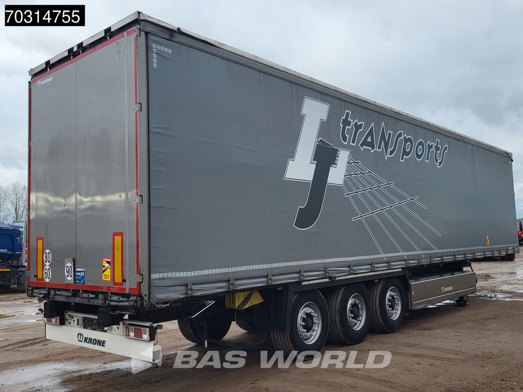 Krone SD Lifting Axle Hardwood Palletenkasten