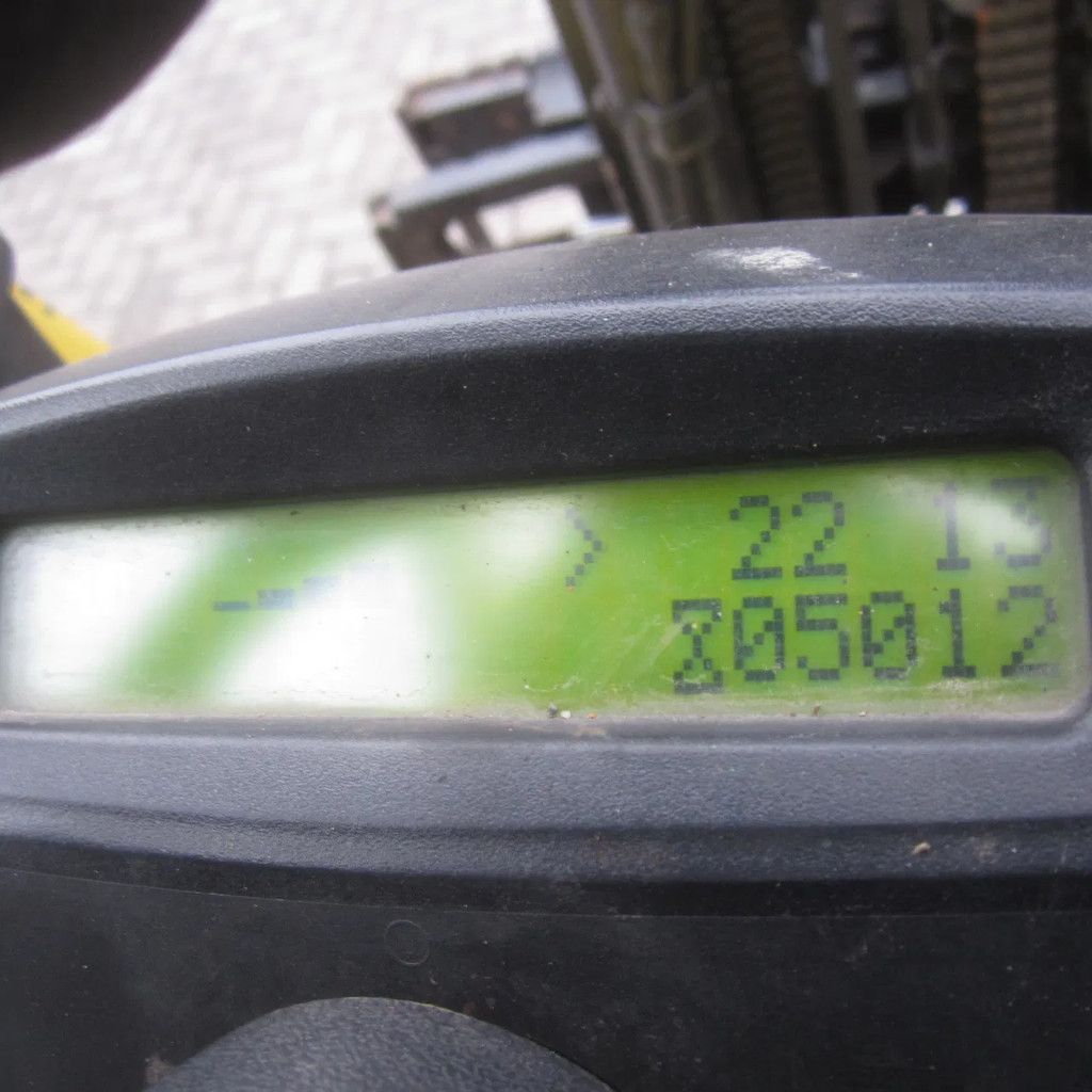 Hyster H 1.8 FT, LPG-gas, triplo, side shift, kistenkantelaar.