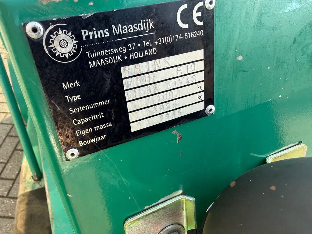 Prins ruwterreinheftruck pfd b10