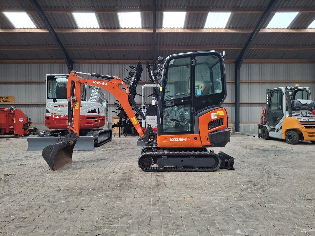 Kubota KX019-4, minigraver, minikraan