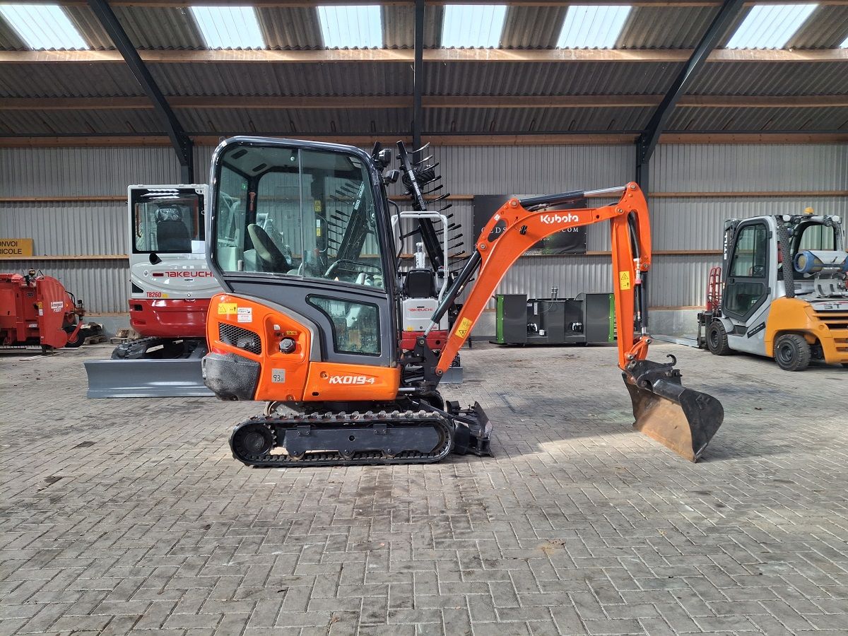Kubota KX019-4, minigraver, minikraan