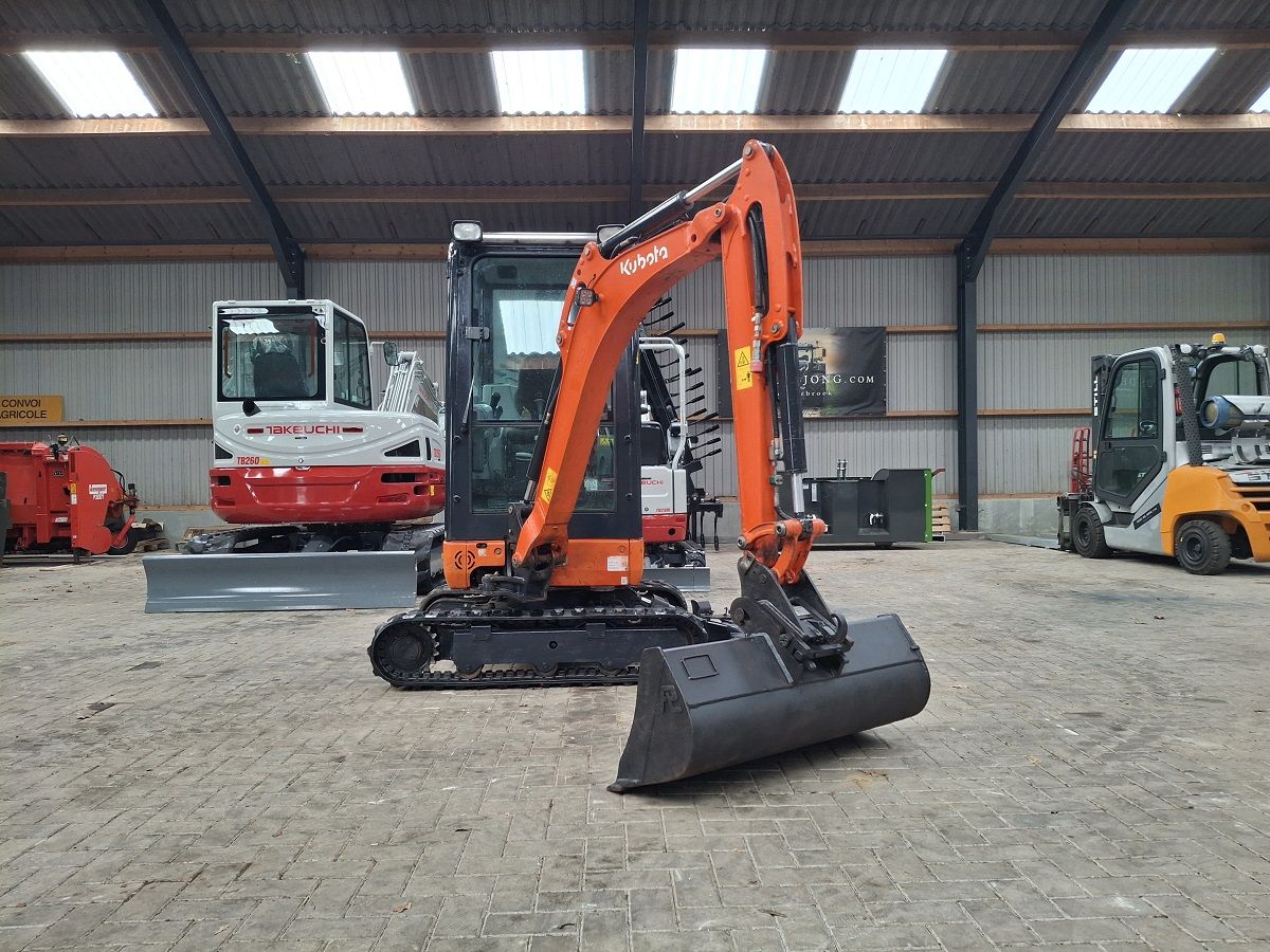 Kubota KX019-4, minigraver, minikraan