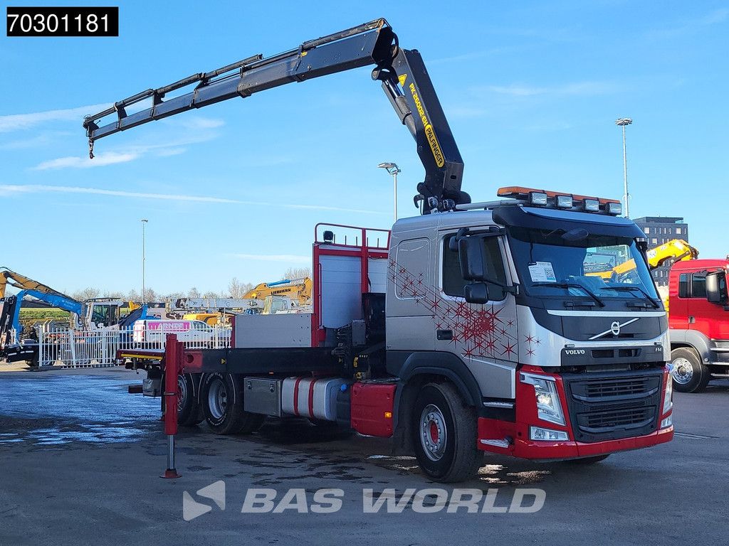 Volvo FM FM 410 6X2 Palfinger PK 26002-EH E Kran Crane Lift +steering axle Automatic Euro 6