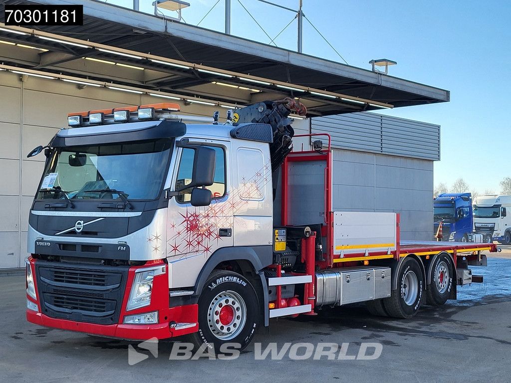 Volvo FM FM 410 6X2 Palfinger PK 26002-EH E Kran Crane Lift +steering axle Automatic Euro 6