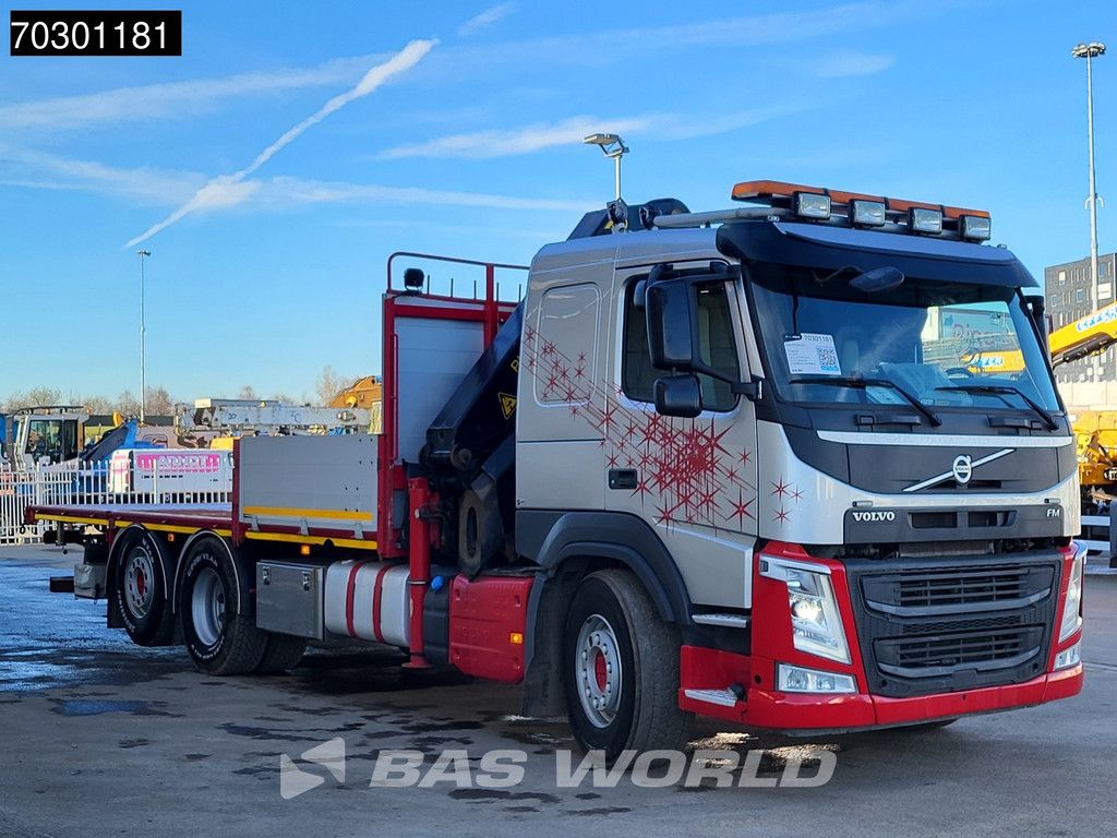 Volvo FM FM 410 6X2 Palfinger PK 26002-EH E Kran Crane Lift +steering axle Automatic Euro 6