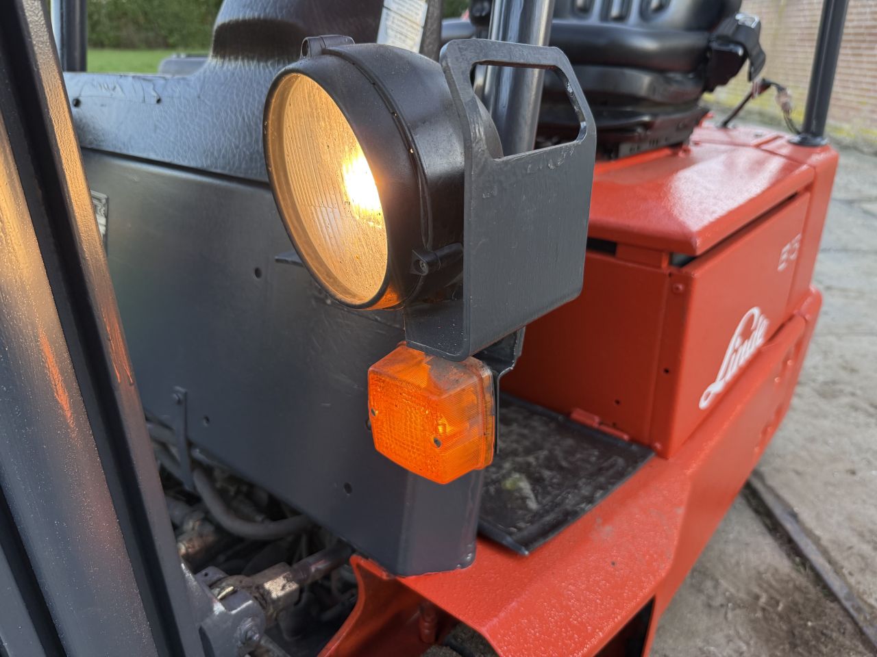 Linde 1500KG elektrisch triplex 5m freelift goede accu