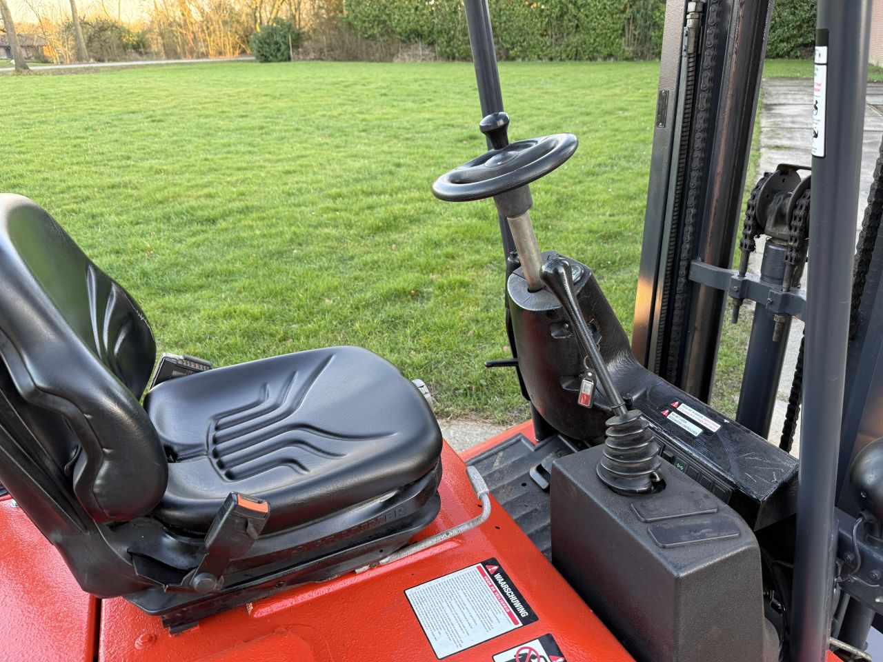 Linde 1500KG elektrisch triplex 5m freelift goede accu