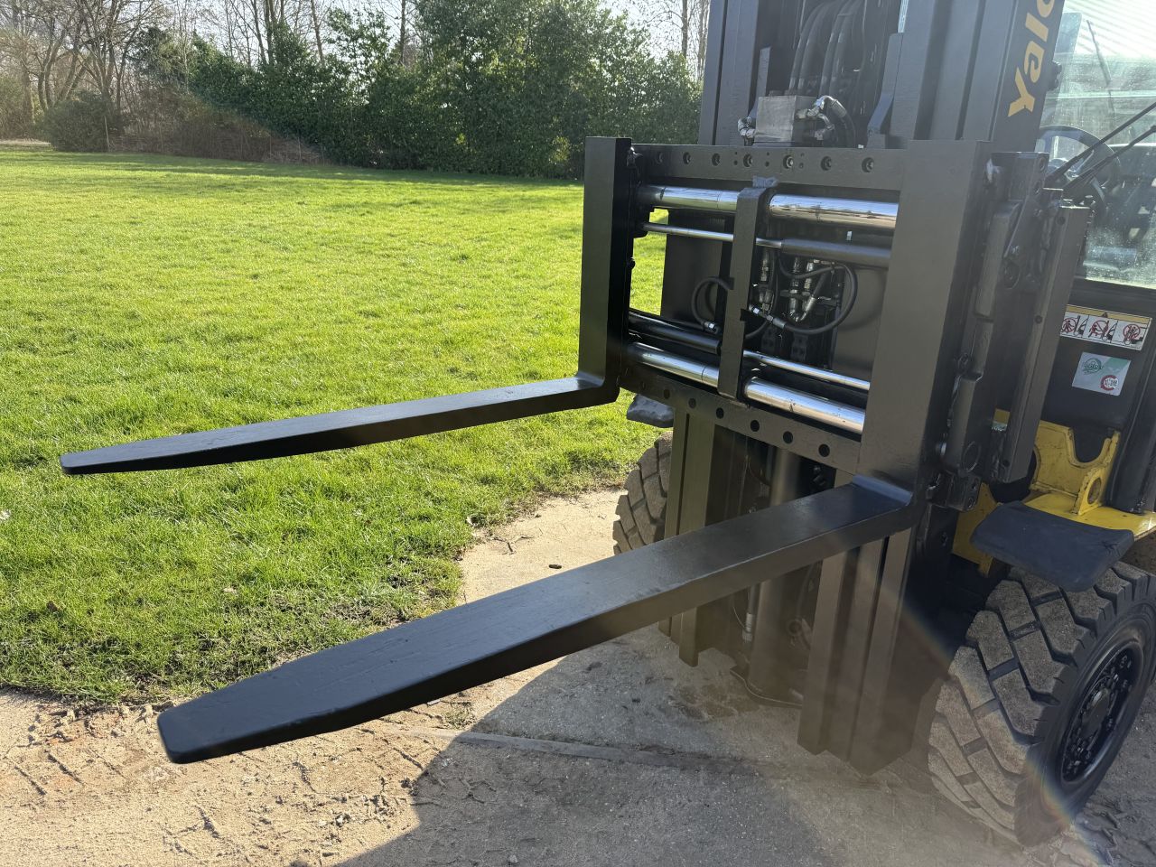 Yale 4 tonner lpg heftruck triplex Sideshift vorkversteller 6cil