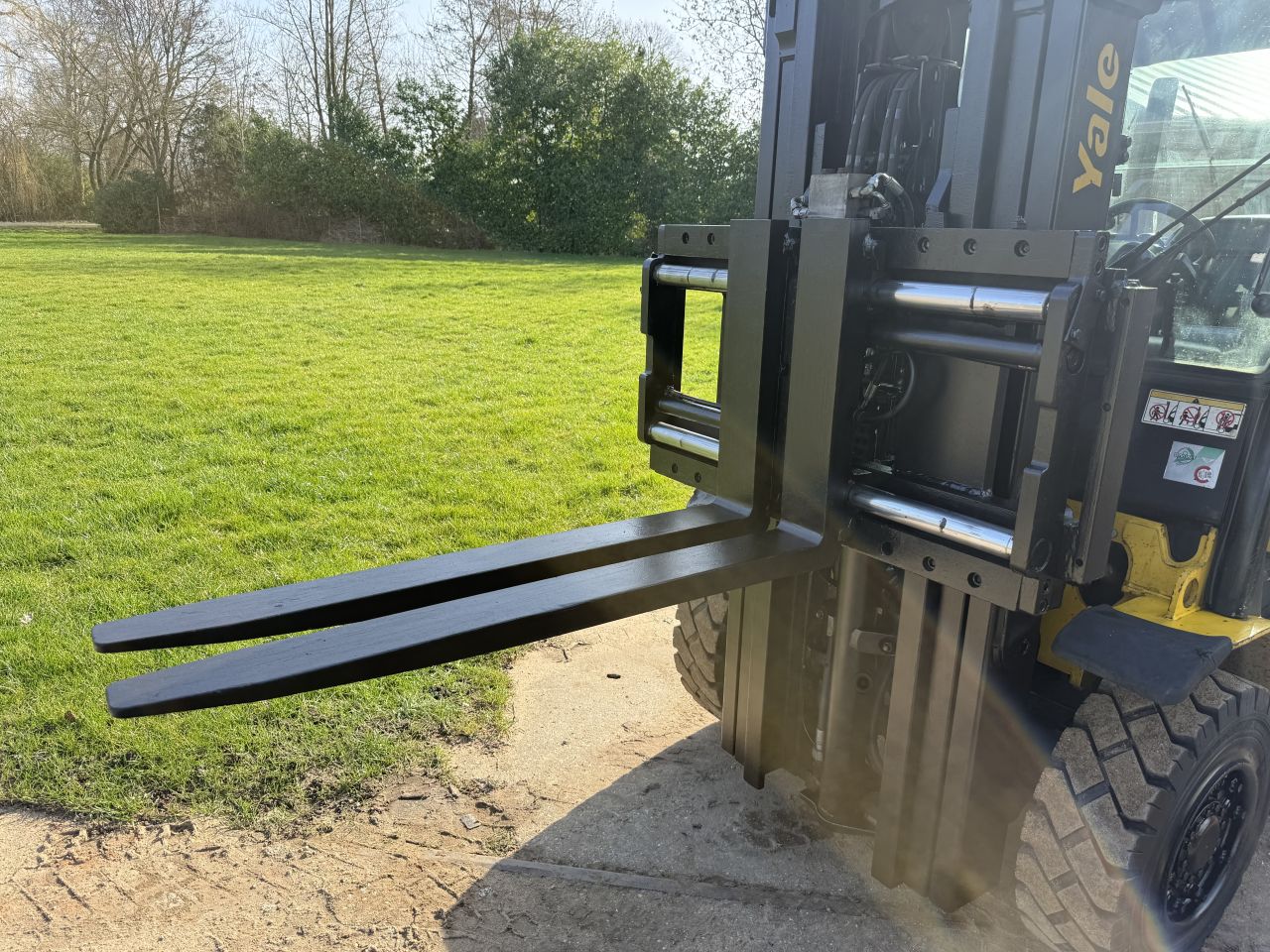 Yale 4 tonner lpg heftruck triplex Sideshift vorkversteller 6cil