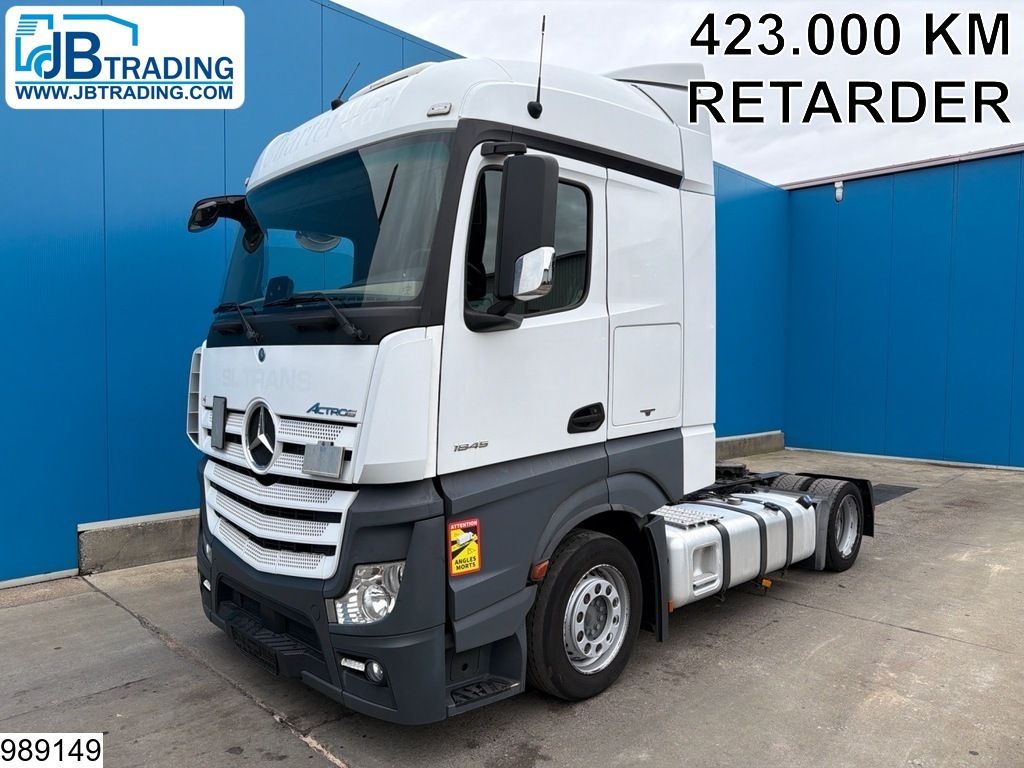 Mercedes Actros 1845 EURO 6, Standairco, Retarder, low deck