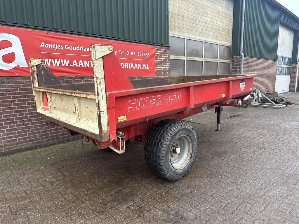 Beco Super 450 dump trailer
