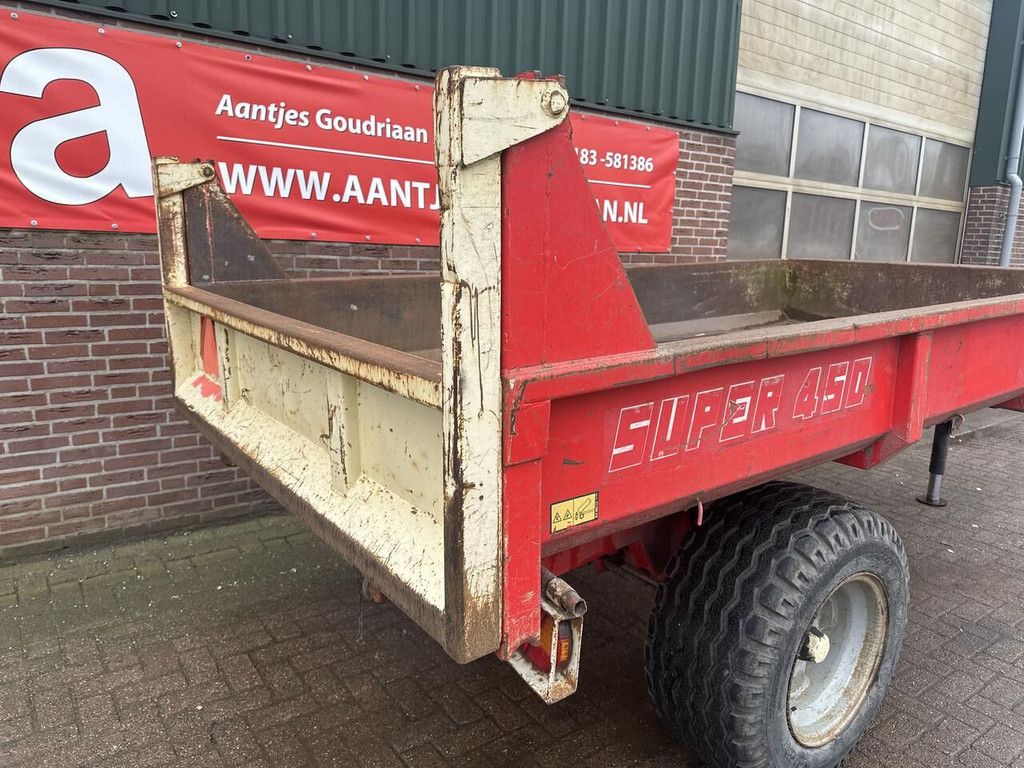 Beco Super 450 dump trailer