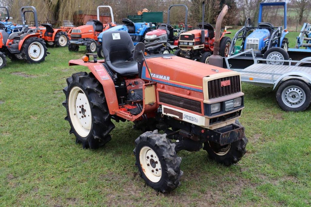 Mini tractor Yanmar FX17D Diesel 17hp
