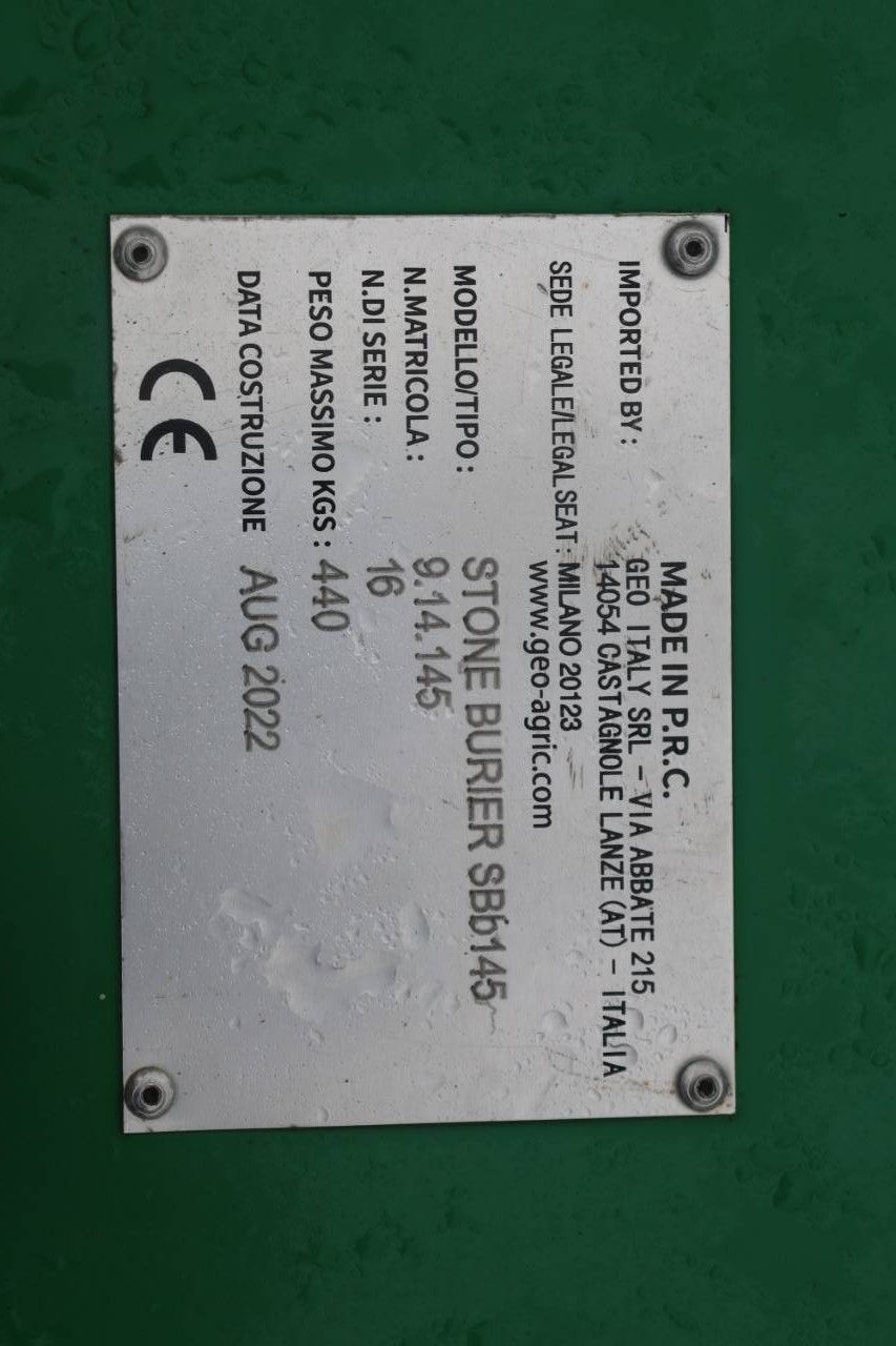 Überkopffräse Geo SB145 2022 mit Sämaschine Neu (Marge)