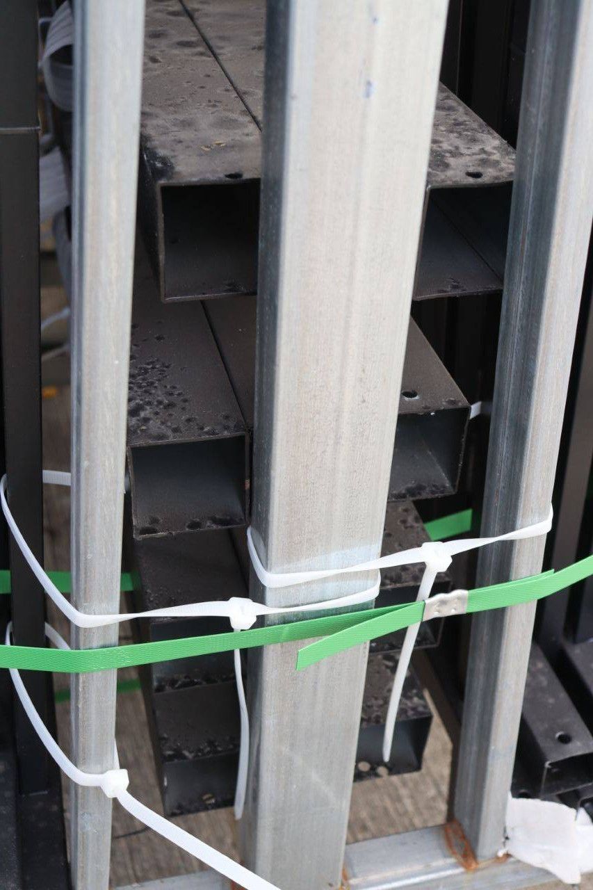 Zaun 72 x 1,8 m mit Pfosten (neu)