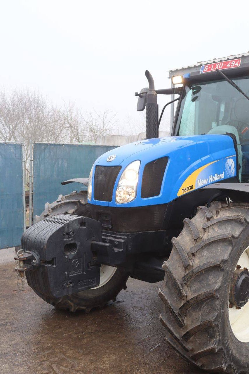 Tractor New Holland T6030 Diesel 135hp 1338h Mint condition (Margin)