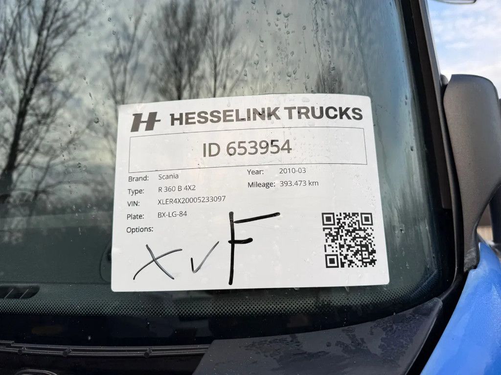 Scania R360 4X2 Koffer AHK Lesauto 393.473KM! EURO 5